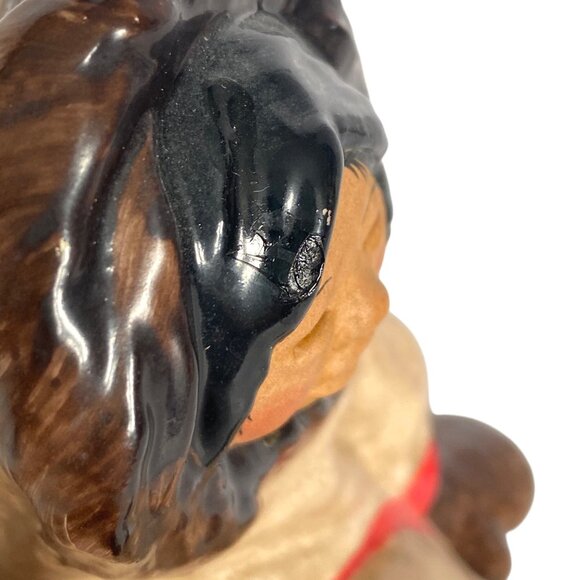 1982 Dinah Inuit Eskimo Figurine C Alan Johnson Hand-Painted 4x4.25x3in Ceramic - Picture 6 of 12